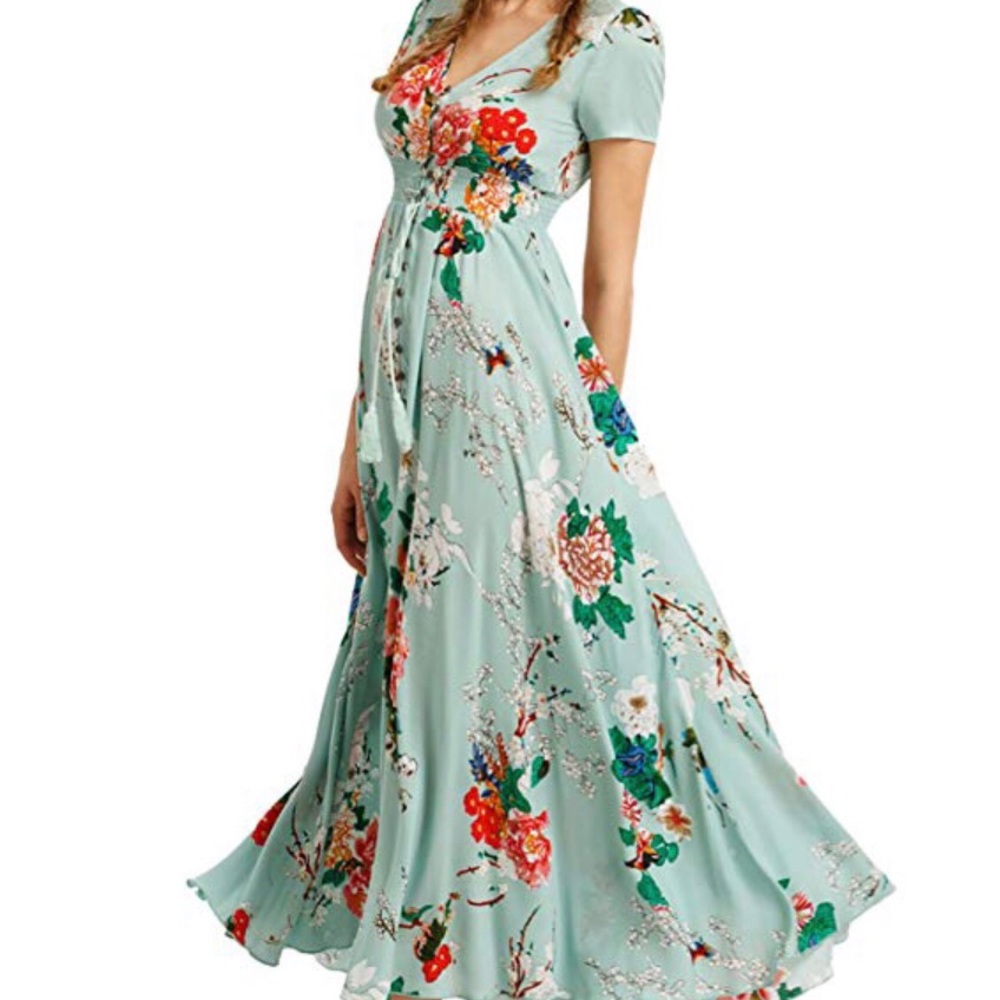 Green Maxi Dress